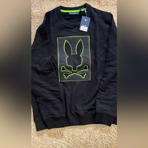 Psycho Bunny Fleece sweatshirt. Available M and L.
